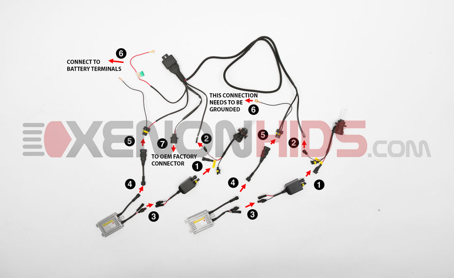 Xenon Hid Conversion Wiring Diagram - Wiring Diagram Schemas